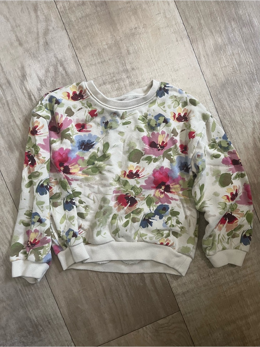 Gap floral sweatshirt
